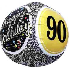 90th Birthday 3D Sphere (01157-01) Sphere P1