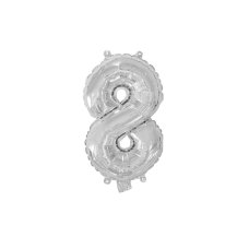 14 Inch Decrotex Foil Silver #8 P1 x 5