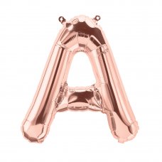 Rose Gold 16in Letter A (01337-01) 16inch Air fill Shaped P1