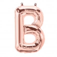 Rose Gold 16in Letter B (01338-01) 16inch Air fill Shaped P1