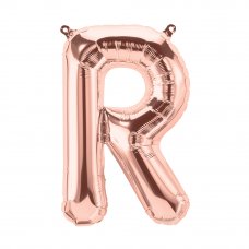 Rose Gold 16in Letter R (01354-01) 16inch Air fill Shaped P1