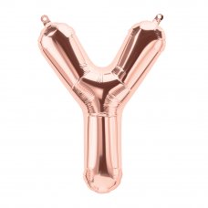 Rose Gold 16in Letter Y (01361-01) 16inch Air fill Shaped P1