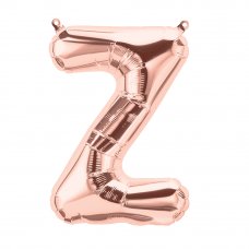 Rose Gold 16in Letter Z (01362-01) 16inch Air fill Shaped P1