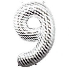 SPECIAL! Chevron 34in Number 9 (01203-01) Shaped P1