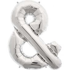 Silver 34in Symbol & (00220-01) Shaped P1