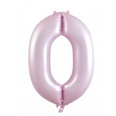 34inch Decrotex Foil Balloon Matt Pastel Pink #0 Pack 1
