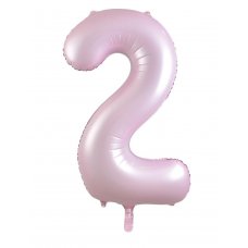 34inch Decrotex Foil Balloon Matt Pastel Pink #2 Pack 1