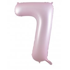 34inch Decrotex Foil Balloon Matt Pastel Pink #7 Pack 1