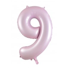 34inch Decrotex Foil Balloon Matt Pastel Pink #9 Pack 1