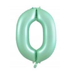 34inch Decrotex Foil Balloon Matt Pastel Mint #0 Pack 1