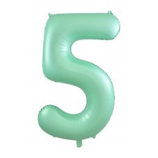 34inch Decrotex Foil Balloon Matt Pastel Mint #5 Pack 1