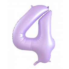 34inch Decrotex Foil Balloon Matt Pastel Lilac #4 Pack 1