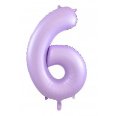 34inch Decrotex Foil Balloon Matt Pastel Lilac #6 Pack 1