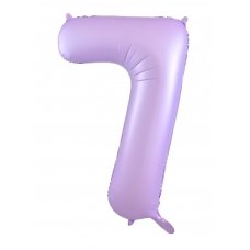 34inch Decrotex Foil Balloon Matt Pastel Lilac #7 Pack 1