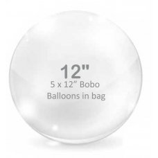 BOBO Clear Balloon 12inch P5