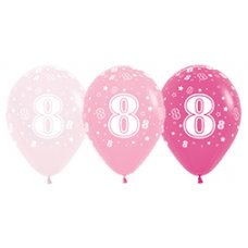8 Fashion Pinks (009 012 609) Sempertex 30cm Bag50