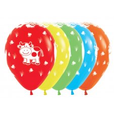 Farm Animals Asstd (Standard)(015 020 031 040 061) 30cm Bag50