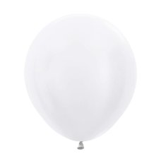 Satin Pearl White (406) 46cm Sempertex P25