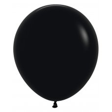 Fashion Black (080) 46cm Sempertex Balloons P25