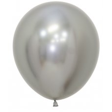 Reflex Silver (981) 46cm Sempertex Balloons P25