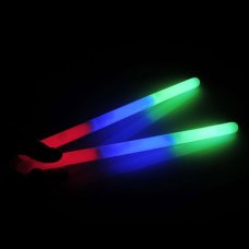Glow Tri-Colour Light Stick 10in 25cm P1