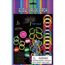 Glow Value Party Pack 102 pieces Box 24