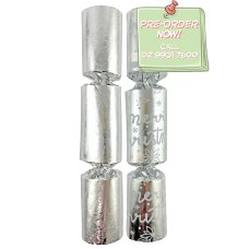 BonBons 10in Foil  SILVER Embossed  & Printed Box 50