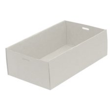 Catering Tray Base WHITE EXTRASMALL 250x150x80mm Ctn 100