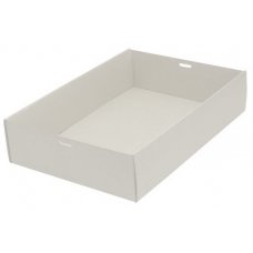 Catering Tray Base WHITE MEDIUM 359x252x80mm Ctn 100