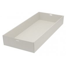 Catering Tray Base WHITE LARGE 558x252x80mm Ctn 100