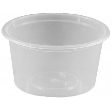 Sauce Container 90ml PP Clear Ctn 1000