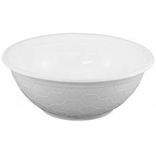 Plastic Bowl Soup/Laksa 950ml 32oz. PP White Ctn 400