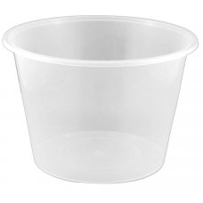 Plastic Bowl Soup/Laksa 1750ml 56oz. PP Clear Ctn 400