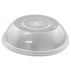 Lids Round Dome Plastic PP Clear Ctn 500