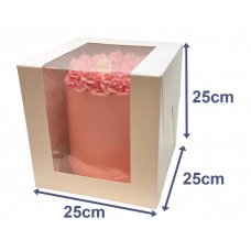 Cake Box White 10