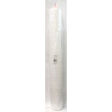 Tablecover Roll3ply Tissue+Poly Back 1.12x50mWhite Roll