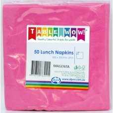 Magenta Lunch Napkin 33x33cm 2ply P50