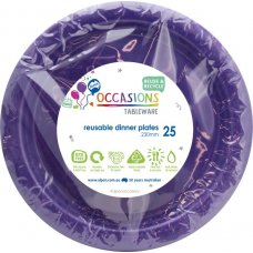 Purple Dinner Plate P25