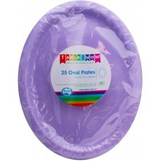 Lavender Oval Plate P25
