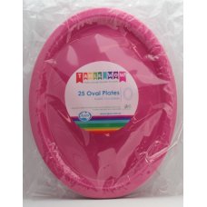 Magenta Oval Plate P25