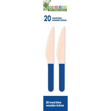 Wooden Knives Royal Blue P20x10