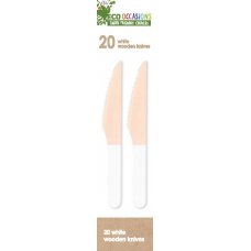 Wooden Knives White P20x10