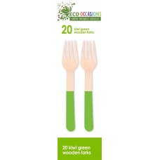 Wooden Forks Kiwi P20x10