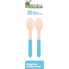 Wooden Spoons Pastel Blue P20x10