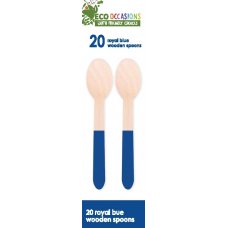 Wooden Spoons Royal Blue P20x10