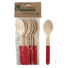Wooden Spoons Red P10x10
