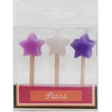 SPECIAL! Stars Lilac/White 80mm Box
