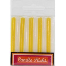 SPECIAL! Stick Lemon/White Candles P10