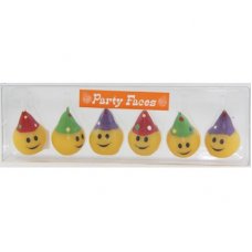 SPECIAL! Funky Party Faces Candles P6