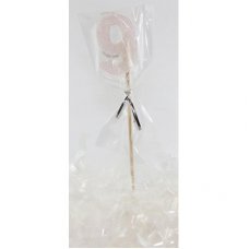 Pearl Glitter Long Stick Candle #9 P1